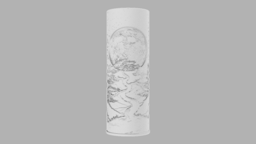 Lampe Tube Lithophane Relaxation – Image 4