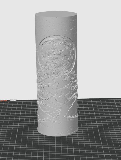 Lampe Tube Lithophane Relaxation – Image 5