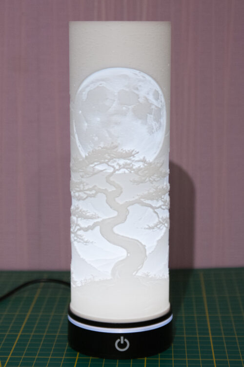 Lampe Tube Lithophane Relaxation – Image 2