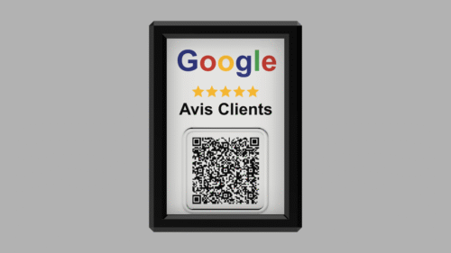 Cadre Lumineux avec QR Code
