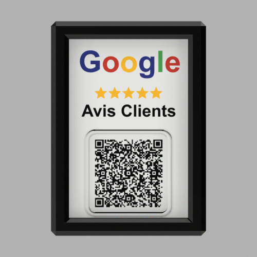 Cadre Lumineux avec QR Code